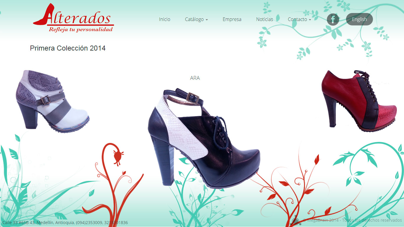 Altera2, Página Web