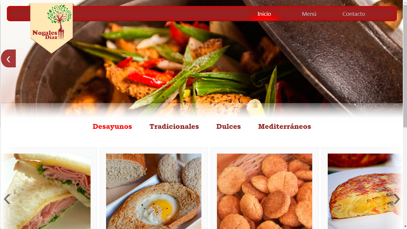 Nogales Diaz, Página Web